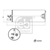 FEBI BILSTEIN 183406 Kraftstofffilter