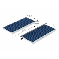 BOSCH 0 986 628 653 Filter, Innenraumluft