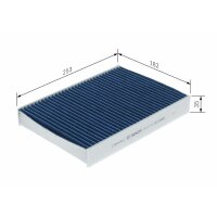 BOSCH 0 986 628 657 Filter, Innenraumluft