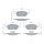 BOSCH 0 986 460 018 Bremsbelagsatz, Scheibenbremse