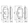 BOSCH 0 986 495 400 Bremsbelagsatz, Scheibenbremse