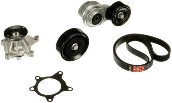 GATES KP96PK2138 Wasserpumpe + Keilrippenriemensatz