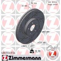 ZIMMERMANN 400.5549.54 Bremsscheibe