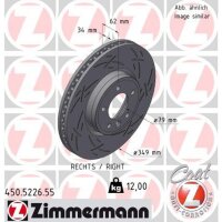 ZIMMERMANN 450.5226.55 Bremsscheibe
