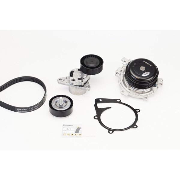 CONTINENTAL CTAM 5PK1960WP1 Wasserpumpe + Keilrippenriemensatz