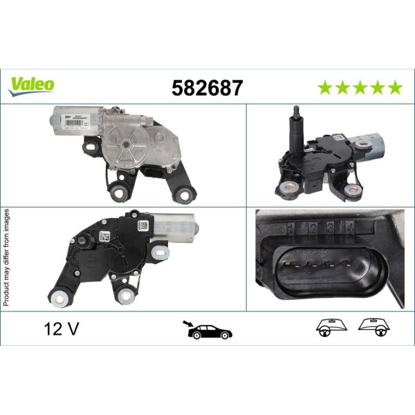 VALEO 582687 Wischermotor