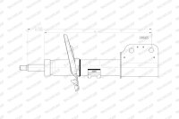 MONROE G8665 Stoßdämpfer