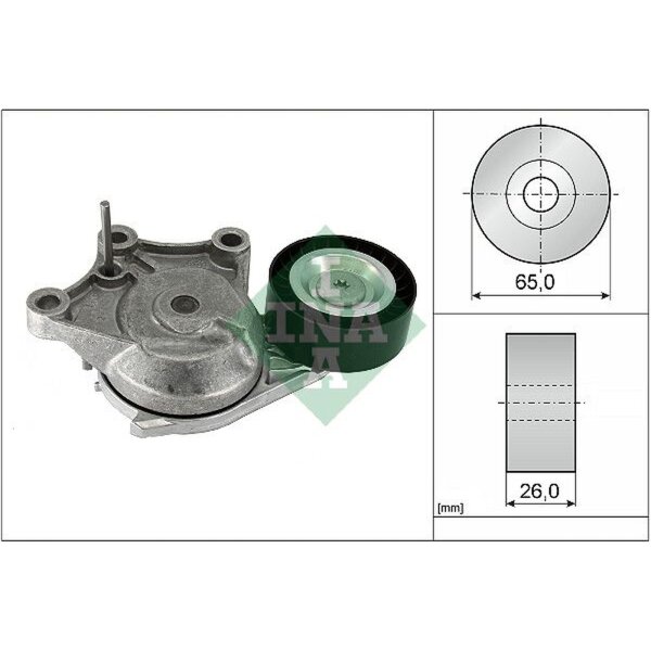 Schaeffler INA 534 0903 10 Riemenspanner, Keilrippenriemen