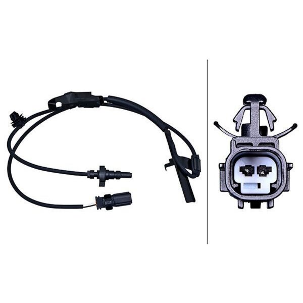 HELLA 6PU 358 218-071 Sensor, Raddrehzahl