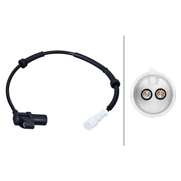 HELLA 6PU 358 218-401 Sensor, Raddrehzahl
