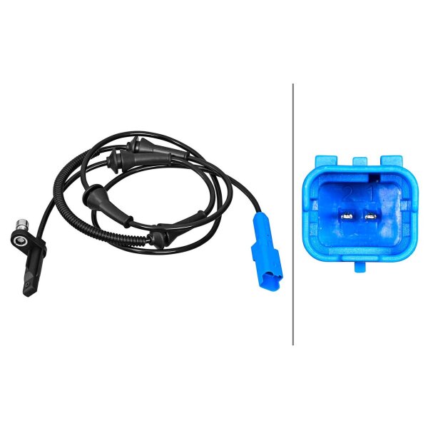 HELLA 6PU 358 217-071 Sensor, Raddrehzahl