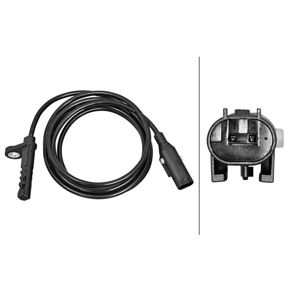 HELLA 6PU 358 217-121 Sensor, Raddrehzahl