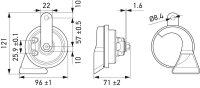 HELLA 3FG 011 225-241 Fanfare