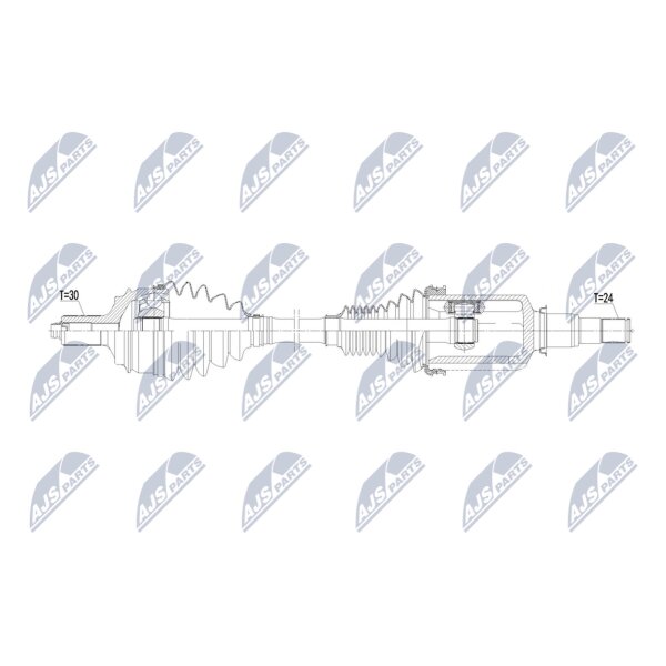 NTY NPW-ME-185 Antriebswelle