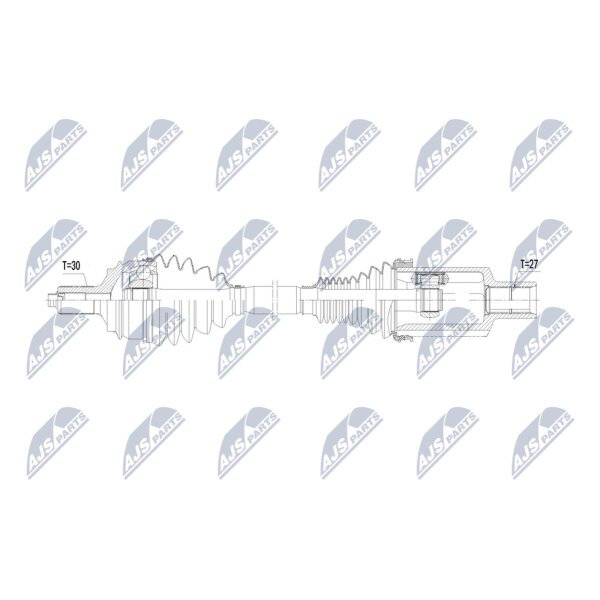 NTY NPW-ME-186 Antriebswelle