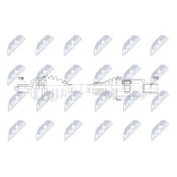 NTY NPW-ME-186 Antriebswelle