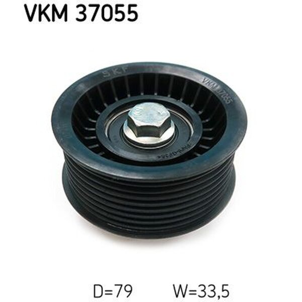 SKF VKM 37055 Umlenk-/Führungsrolle, Keilrippenriemen