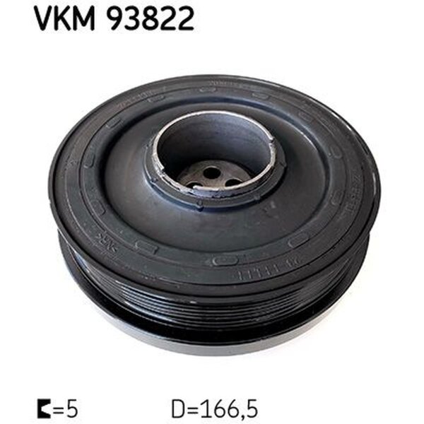 SKF VKM 93822 Riemenscheibe, Kurbelwelle
