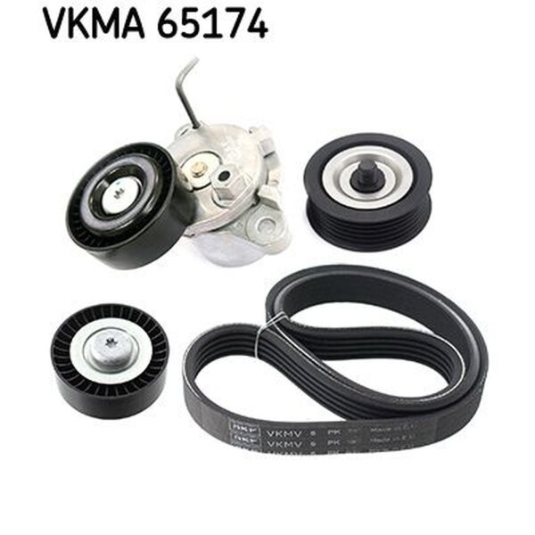 SKF VKMA 65174 Keilrippenriemensatz