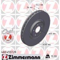 ZIMMERMANN 460.4557.20 Bremsscheibe