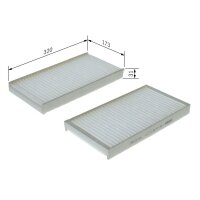 BOSCH 1 987 435 184 Filter, Innenraumluft