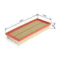 BOSCH F 026 400 746 Luftfilter