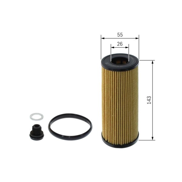 BOSCH F 026 407 360 Ölfilter