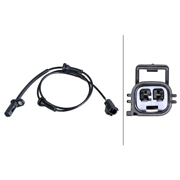 HELLA 6PU 358 217-331 Sensor, Raddrehzahl