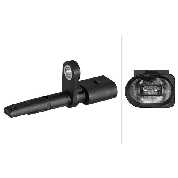 HELLA 6PU 358 218-481 Sensor, Raddrehzahl