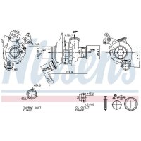 NISSENS 93323 Lader, Aufladung