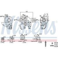 NISSENS 93514 Lader, Aufladung