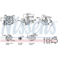 NISSENS 93611 Lader, Aufladung