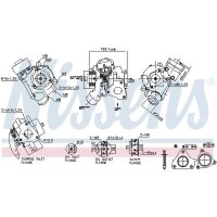 NISSENS 93636 Lader, Aufladung