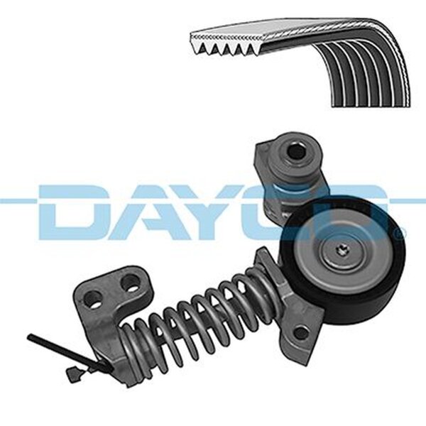 DAYCO KPV1223 Keilrippenriemensatz
