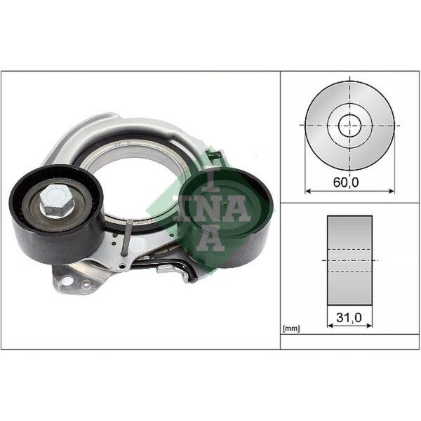 Schaeffler INA 534 0934 10 Riemenspanner, Keilrippenriemen