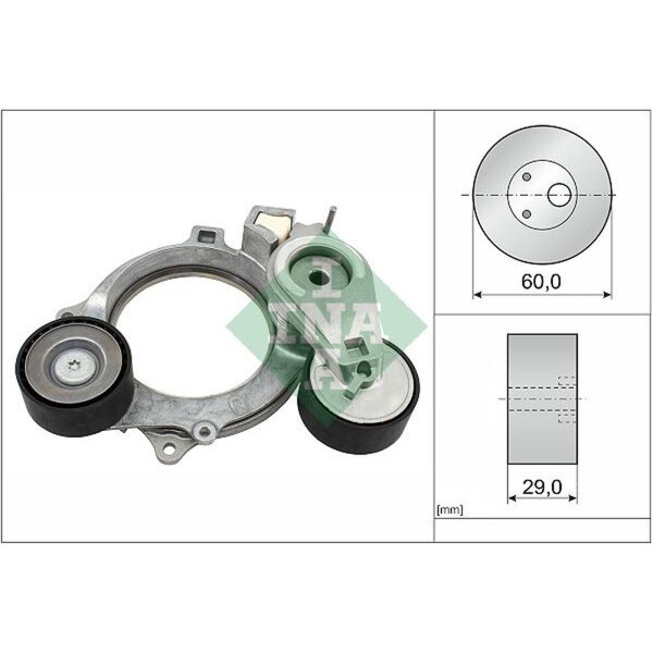 Schaeffler INA 534 0935 10 Riemenspanner, Keilrippenriemen