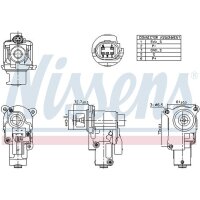 NISSENS 98174 AGR-Ventil
