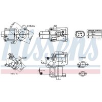 NISSENS 98199 AGR-Ventil