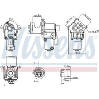 NISSENS 98217 AGR-Ventil