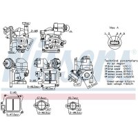 NISSENS 98383 AGR-Ventil