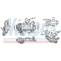 NISSENS 989478 Kühler, Abgasrückführung