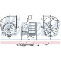NISSENS 87651 Innenraumgebläse