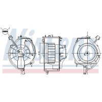 NISSENS 87669 Innenraumgebläse