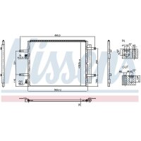 NISSENS 941004 Kondensator, Klimaanlage