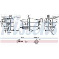 NISSENS 996241 Ausgleichsbehälter, Kühlmittel
