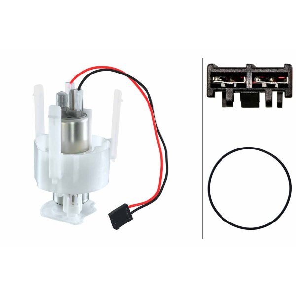 HELLA 8TF 358 304-921 Kraftstoffpumpe