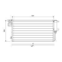 VALEO 822690 Kondensator, Klimaanlage