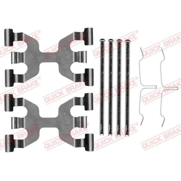 QUICK BRAKE 109-0189 Zubehörsatz, Scheibenbremsbelag