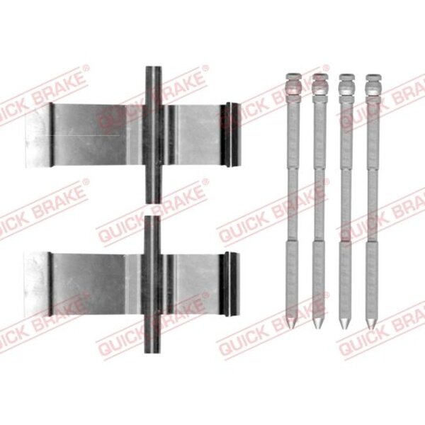 QUICK BRAKE 109-0194 Zubehörsatz, Scheibenbremsbelag