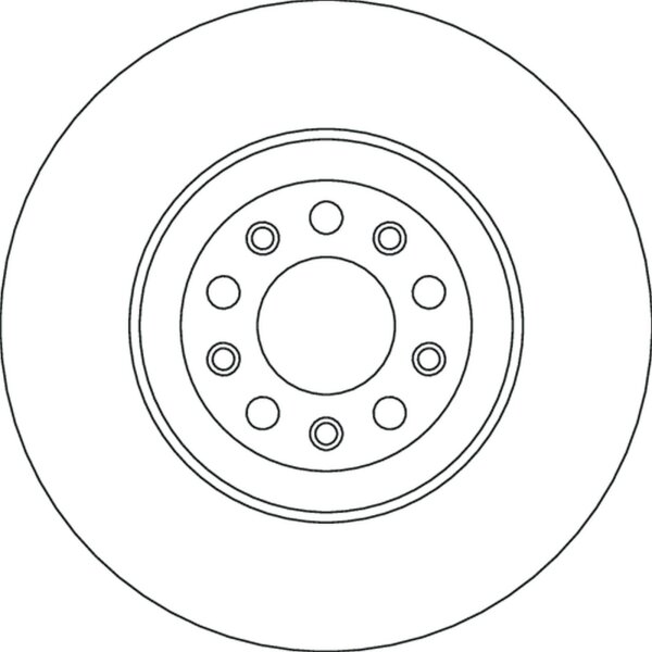 TRW DF6551S Bremsscheibe